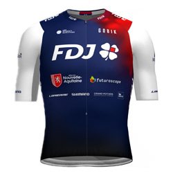 Team jersey FDJ NOUVELLE-AQUITAINE FUTUROSCOPE