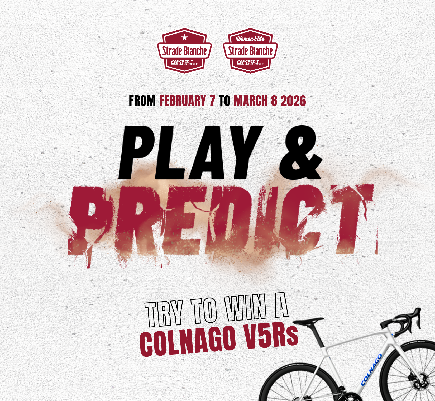 Win a Colnago V5Rs